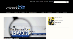 Desktop Screenshot of cobizmag.com